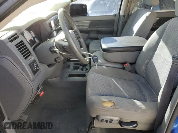 2008 Dodge 1500 SLT with VIN 3D7KS19D78G164888, listed as a Copart auction lot 50689395 with 176,282 mi miles and Salvage Title. Bid and sale history available at DreamBid. Image 7.