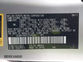 2012 Lexus RX 450h with VIN JTJBC1BA2C2045569, listed as a IAAI auction lot 41655730 with 78,319 mi miles and . Bid and sale history available at DreamBid. Image 9.