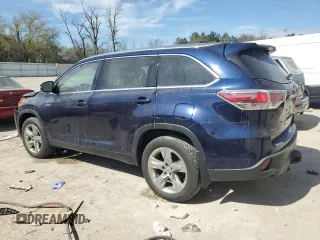 2015 Toyota Highlander Limited z VIN 5TDDCRFH2FS007502, wystawiony jako Copart lot #55460785 z przebiegiem 121 805 mil mil oraz Czysty tytuł • Clean title. Historia ofert i sprzedaży dostępna na DreamBid. Obrazek 2.