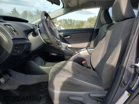 2013 Toyota Prius One with VIN JTDKN3DU6D1647303, listed as a Copart auction lot 50871405 with 192,646 mi miles and Clean Title. Bid and sale history available at carsss.com. Image 7.