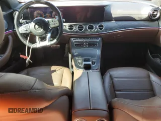 2019 Mercedes-Benz E-Class AMG E 53 with VIN WDDZF6BB0KA584278, listed as a Copart auction lot 54466284 with 54,667 mi miles and Salvage Title. Bid and sale history available at carsss.com. Image 8.