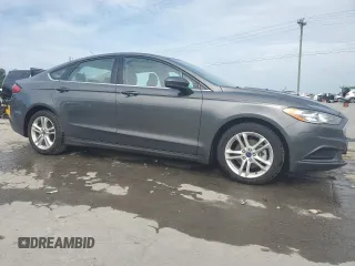 2018 Ford Fusion SE с VIN 3FA6P0HD3JR231639, выставлен на аукционе Copart как лот 59798395 с пробегом 121 368 миль миль и Списание • Salvage title. История ставок и продаж доступна на DreamBid. Изображение 4.