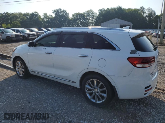 2016 Kia Sorento SX with VIN 5XYPKDA55GG095072, listed as a Copart auction lot 61426975 with 147,043 mi miles and Clean title. Bid and sale history available at DreamBid. Image 2.