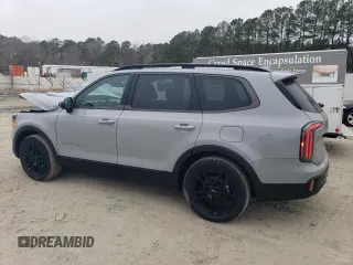 2024 Kia Telluride EX X-Line z VIN 5XYP3DGC0RG557043, wystawiony jako Copart lot #48745215 z przebiegiem 8 768 mil mil oraz Szkoda całkowita • Salvage title. Historia ofert i sprzedaży dostępna na DreamBid. Obrazek 2.