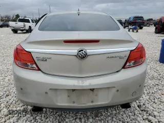 2011 Buick Regal CXL Turbo TO1 with VIN W04GV5EV8B1065283, listed as a Copart auction lot 84183804 with 151,236 mi miles and Salvage Title. Bid and sale history available at carsss.com. Image 6.