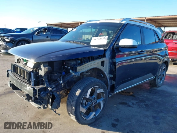 2023 Hyundai Venue Limited with VIN KMHRC8A31PU268141, listed as a IAAI auction lot 41760631 with 40,746 mi miles and . Bid and sale history available at DreamBid. Image 20.