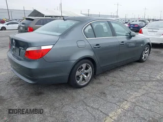 2006 BMW 5 Series 525i with VIN WBANE53566CK82421, listed as a IAAI auction lot 41729917 with 94,666 mi miles and . Bid and sale history available at carsss.com. Image 4.