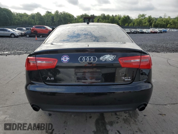 2013 Audi A6 Premium Plus with VIN WAUGGAFC4DN020341, listed as a Copart auction lot 62953025 with 170,124 mi miles and Salvage title. Bid and sale history available at DreamBid. Image 6.