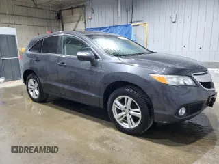 2014 Acura RDX Tech Pkg with VIN 5J8TB4H53EL018370, listed as a Copart auction lot 48123235 with 140,085 mi miles and Salvage Title. Bid and sale history available at carsss.com. Image 4.
