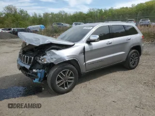 2019 Jeep Grand Cherokee Limited with VIN 1C4RJFBG4KC849602, listed as a Copart auction lot 53966045 with 70,287 mi miles and Salvage title. Bid and sale history available at DreamBid. Image 1.
