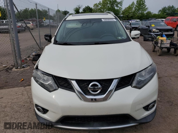 2016 Nissan Rogue SV z VIN 5N1AT2MVXGC798900, wystawiony jako Copart lot #58098955 z przebiegiem 96 011 mil mil oraz Szkoda całkowita • Salvage title. Historia ofert i sprzedaży dostępna na DreamBid. Obrazek 5.