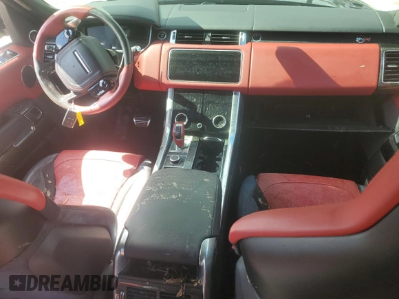 2020 Land Rover Range Rover Sport SVR z VIN SALWZ2RE5LA725837, wystawiony jako Copart lot #73932264 z przebiegiem Nie podano mil oraz Nie do naprawy • Non repairable. Historia ofert i sprzedaży dostępna na DreamBid. Obrazek 8.