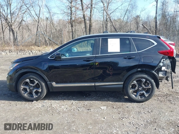 2019 Honda CR-V Touring with VIN 2HKRW2H95KH631787, listed as a IAAI auction lot 41844394 with 262,398 mi miles. Bid and sale history available at carsss.com. Image 14.