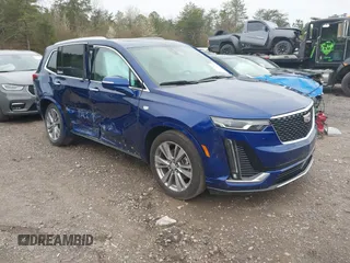 2023 Cadillac XT6 AWD Premium Luxury with VIN 1GYKPDRS3PZ221429, listed as a IAAI auction lot 41724053 with 41,180 mi miles and . Bid and sale history available at DreamBid. Image 1.