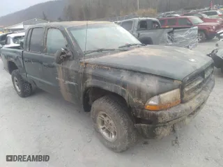 2000 Dodge Dakota Sport with VIN 1B7HG2AZ6YS661541, listed as a IAAI auction lot 41674406 with 204,117 mi miles. Bid and sale history available at carsss.com. Image 1.