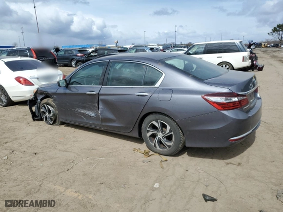 2016 Honda Accord Sedan LX with VIN 1HGCR2F37GA185766, listed as a Copart auction lot 53045175 with 123,193 mi miles and Clean Title. Bid and sale history available at carsss.com. Image 2.