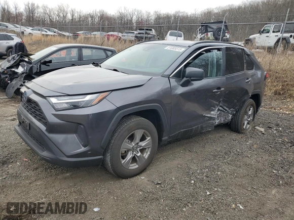 2023 Toyota RAV4 Hybrid LE with VIN 4T3LWRFV1PU106501, listed as a Copart auction lot 51085515 with 44,908 mi miles and Salvage title. Bid and sale history available at DreamBid. Image 1.