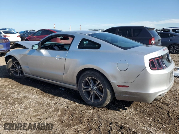2014 Ford Mustang V6 with VIN 1ZVBP8AM9E5304648, listed as a Copart auction lot 46742145 with 108,214 mi miles and Salvage Title. Bid and sale history available at DreamBid. Image 2.