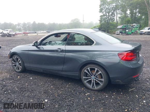 2020 BMW 2 Series 230i xDrive with VIN WBA2J3C02L7F14463, listed as a IAAI auction lot 42522821 with 37,224 mi miles and . Bid and sale history available at DreamBid. Image 14.