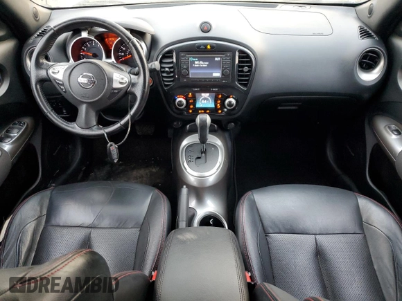 2013 Nissan Juke Nismo with VIN JN8AF5MV1DT217605, listed as a Copart auction lot 85446504 with 107,911 mi miles and Salvage title. Bid and sale history available at DreamBid. Image 8.