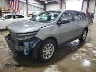 2024 Chevrolet Equinox LS with VIN 3GNAX5EG3RL296349, listed as a Copart auction lot 85274244 with 35,351 mi miles and Clean Title. Bid and sale history available at carsss.com. Image 1.