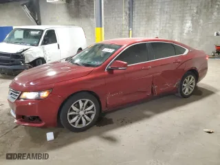 2014 Chevrolet Impala LT with VIN 2G1115SL4E9180028, listed as a Copart auction lot 52124675 with 146,018 mi miles and Salvage Title. Bid and sale history available at carsss.com. Image 1.