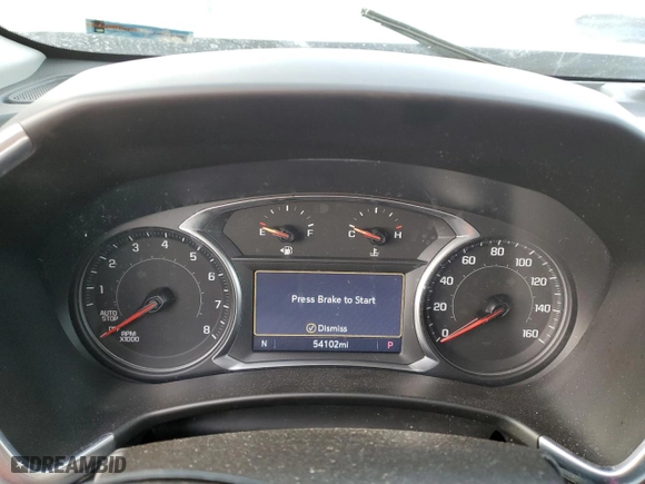 2022 Chevrolet Equinox LT with VIN 2GNAXKEV5N6131415, listed as a Copart auction lot 42955065 with 54,102 mi miles and Non Repairable. Bid and sale history available at carsss.com. Image 9.