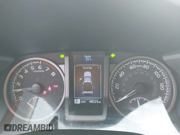 2021 Toyota Tacoma SR z VIN 3TMCZ5AN0MM392247, wystawiony jako IAAI lot #41645989 z przebiegiem 48 029 mil mil oraz . Historia ofert i sprzedaży dostępna na DreamBid. Obrazek 7.