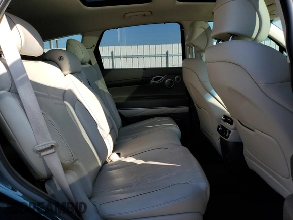 2021 Genesis GV80 with VIN KMUHCESC7MU040635, listed as a Copart auction lot 59625875 with 61,027 mi miles and Salvage title. Bid and sale history available at DreamBid. Image 11.