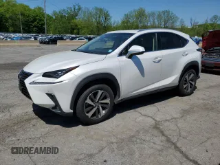 2019 Lexus NX 300 z VIN JTJBARBZ0K2206672, wystawiony jako Copart lot #55793275 z przebiegiem 57 661 mil mil oraz Szkoda całkowita • Salvage title. Historia ofert i sprzedaży dostępna na DreamBid. Obrazek 1.