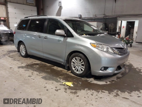 2017 Toyota Sienna XLE Auto Access Seat with VIN 5TDYZ3DC8HS769921, listed as a IAAI auction lot 41237055 with 152,509 mi miles and . Bid and sale history available at DreamBid. Image 1.