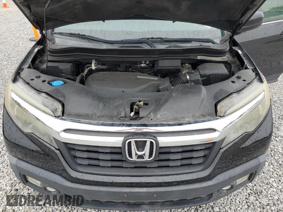 2017 Honda Ridgeline RTL-T with VIN 5FPYK2F63HB006688, listed as a Copart auction lot 62954235 with Not provided miles and Clean title. Bid and sale history available at DreamBid. Image 11.