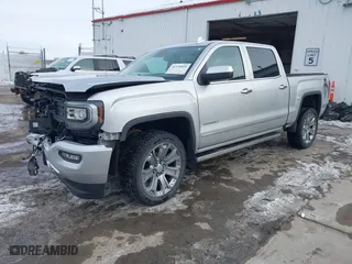 2018 GMC Sierra 1500 Denali with VIN 3GTU2PEJXJG472435, listed as a IAAI auction lot 41376821 with 63,177 mi miles. Bid and sale history available at carsss.com. Image 18.