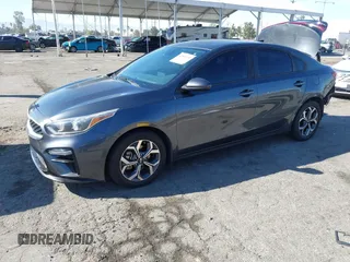 2019 Kia Forte LXS with VIN 3KPF24AD5KE086025, listed as a IAAI auction lot 41881315 with 103,831 mi miles and . Bid and sale history available at carsss.com. Image 2.