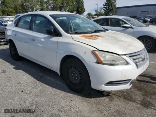 2014 Nissan Sentra S with VIN 3N1AB7APXEL681932, listed as a Copart auction lot 43285215 with 0 mi miles and Salvage Title. Bid and sale history available at carsss.com. Image 4.
