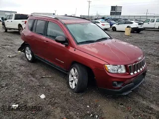 2011 Jeep Compass Latitude with VIN 1J4NT1FB9BD171458, listed as a Copart auction lot 85221314 with 116,813 mi miles and Salvage Title. Bid and sale history available at carsss.com. Image 12.