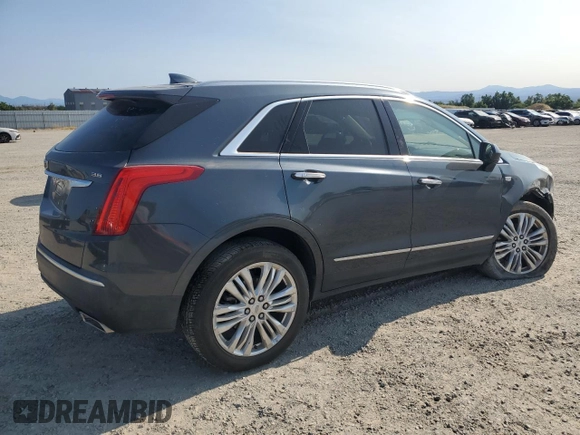 2019 Cadillac XT5 Premium Luxury FWD with VIN 1GYKNERS8KZ214013, listed as a Copart auction lot 59239635 with 82,862 mi miles and Salvage title. Bid and sale history available at DreamBid. Image 3.