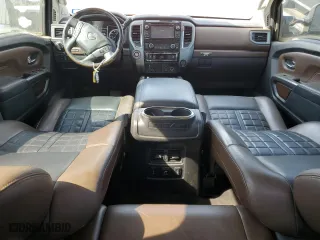2016 Nissan Titan XD Platinum Reserve with VIN 1N6BA1F21GN502692, listed as a Copart auction lot 76125754 with 105,330 mi miles and Salvage Title. Bid and sale history available at carsss.com. Image 8.