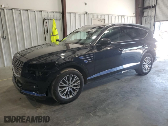 2024 Genesis GV80 with VIN KMUHBDSB5RU180288, listed as a Copart auction lot 61759845 with 32,038 mi miles and Clean title. Bid and sale history available at DreamBid. Image 1.