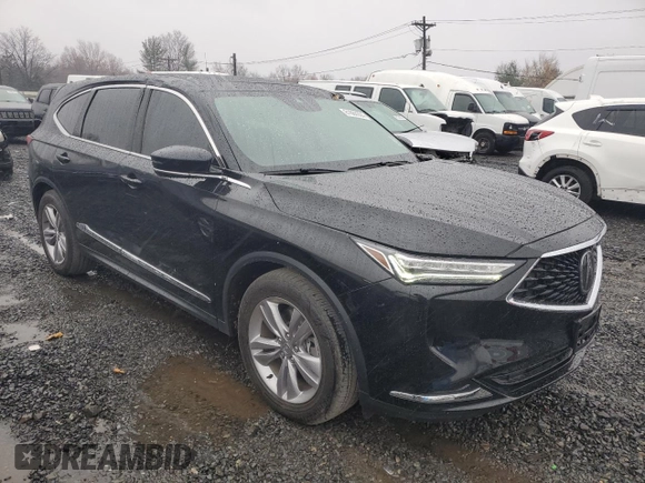 2023 Acura MDX with VIN 5J8YE1H36PL028064, listed as a Copart auction lot 81666304 with 16,586 mi miles and Salvage Title. Bid and sale history available at carsss.com. Image 4.