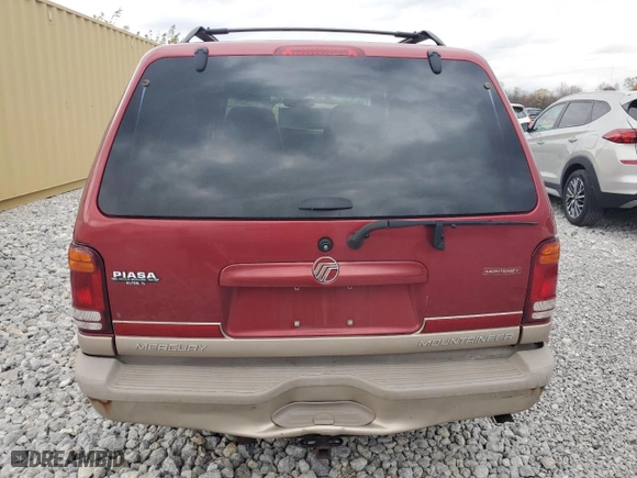 2001 Mercury Mountaineer with VIN 4M2ZU86P11UJ00675, listed as a Copart auction lot 78662034 with 175,433 mi miles and Salvage Title. Bid and sale history available at carsss.com. Image 6.