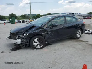2014 Honda Civic LX z VIN 19XFB2F57EE042196, wystawiony jako Copart lot #59091575 z przebiegiem 204 025 mil mil oraz Szkoda całkowita • Salvage title. Historia ofert i sprzedaży dostępna na DreamBid. Obrazek 1.