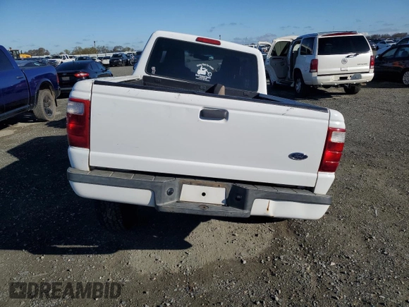 2005 Ford Ranger XL with VIN 1FTYR14UX5PA84824, listed as a Copart auction lot 47298605 with 147,676 mi miles and Salvage Title. Bid and sale history available at carsss.com. Image 6.