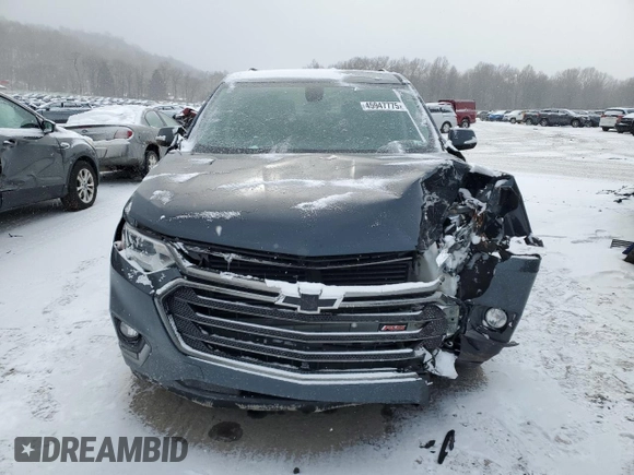 2019 Chevrolet Traverse RS with VIN 1GNEVJKW7KJ305949, listed as a Copart auction lot 45947775 with 172,597 mi miles and Salvage Title. Bid and sale history available at carsss.com. Image 5.