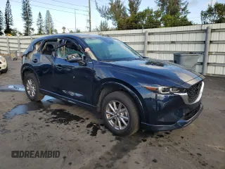 2024 Mazda CX-5 2.5 S Carbon Edition with VIN JM3KFBCL0R0458750, listed as a Copart auction lot 45976215 with 5,194 mi miles and Salvage Title. Bid and sale history available at carsss.com. Image 4.