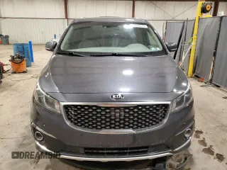 2016 Kia Sedona SX-L with VIN KNDME5C18G6142673, listed as a Copart auction lot 88815615 with 199,027 mi miles and Salvage Title. Bid and sale history available at carsss.com. Image 5.