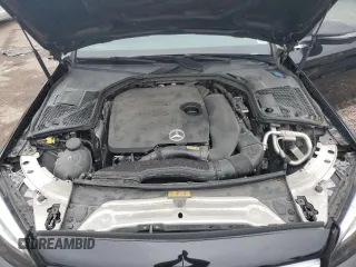 2021 Mercedes-Benz C 300 with VIN W1KWF8EBXMR629631, listed as a Copart auction lot 60163615 with 45,748 mi miles and Clean title. Bid and sale history available at DreamBid. Image 11.