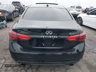 2020 Infiniti Q50 Luxe with VIN JN1EV7AP6LM204443, listed as a IAAI auction lot 42039728 with 58,745 mi miles and . Bid and sale history available at DreamBid. Image 16.