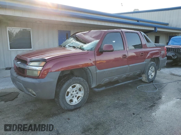 2004 Chevrolet Avalanche Z71 with VIN 3GNEK12T24G203820, listed as a Copart auction lot 76016844 with Not Provided miles and Non Repairable. Bid and sale history available at carsss.com. Image 1.