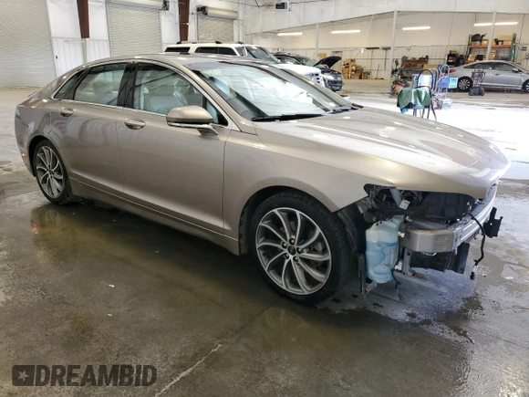 2019 Lincoln MKZ Reserve I with VIN 3LN6L5C92KR629623, listed as a Copart auction lot 51286105 with 59,295 mi miles and Salvage title. Bid and sale history available at DreamBid. Image 4.